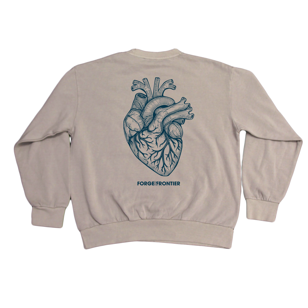 "Natural Heart" Crewneck